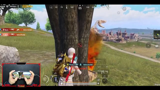 HANDCAM 4 FINGER + GYROİPHONE 14 PRO MAX _ Pubg Mobile