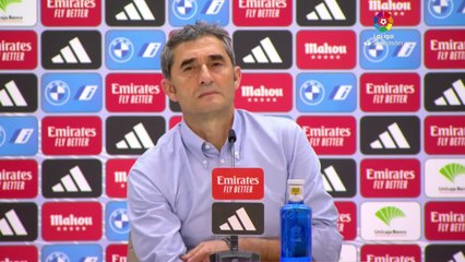 Скачать видео: Rueda de prensa de Ernesto Valverde tras el Real Madrid vs. Athletic Club de LaLiga Santander