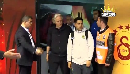 Jorge Jesus, Galatasaray derbisinin ardından Nef Stadyumu'ndan ayrıldı
