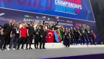 BAKÜ - Tekvando Federasyonu Başkanı Şahin, Dünya Şampiyonası'ndaki başarıyı değerlendirdi