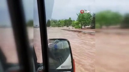 Ankara'da Hayatı Felç Eden Sağanak Yağışlar