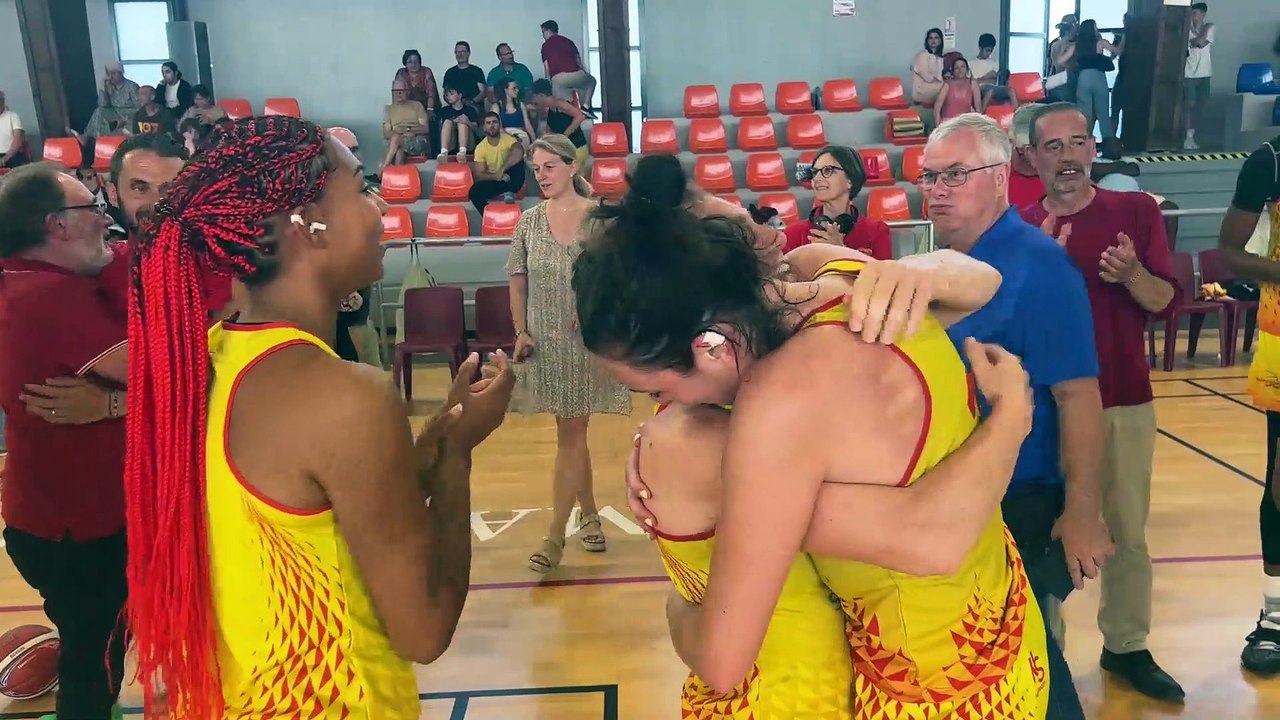 Images Maritima La Joie Et L Motion Des Basketteuses De Martigues Championnes De France