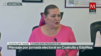 Estamos satisfechos con el trabajo realizado: consejera presidenta del INE