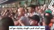 حميد أحداد لاعب الوداد يشتبك مع أحد الصحفيين المصريين لحظة هدف بيرسي تاو