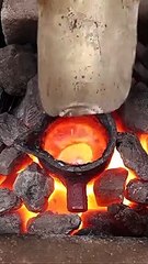 Casting copper hammer out of scraps. Source_ AlmostPerfectRestoration