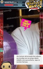 Ale Venturo disfruta su primer sábado de soltera.