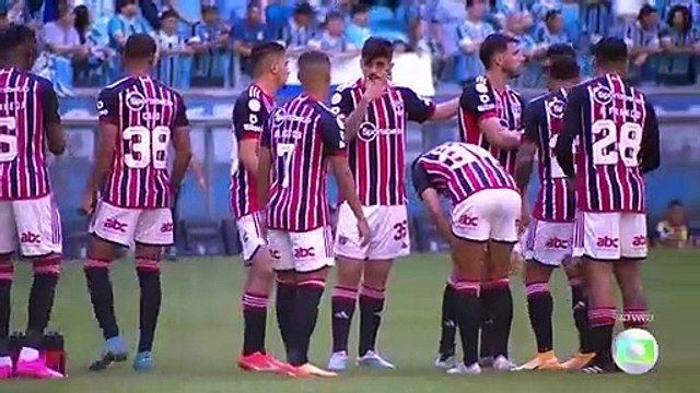 Campeonato Brasileiro 2023 Grêmio x São Paulo (9ª rod) com Everaldo Marques (Globo) 1º tempo