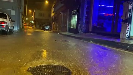 Sinop'ta Sağanak Yağış Su Baskınlarına Neden Oldu