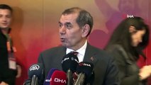 Galatasaray Başkanı Dursun Özbek: 'Gücümüzü Galatasaray'ın güzel oyununu seyrettirmek için harcıyoruz'