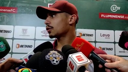 André projeta confronto com o River Plate pela Libertadores e valoriza vitória do Fluminense contra o Bragantino: "A gente teve que competir muito"."