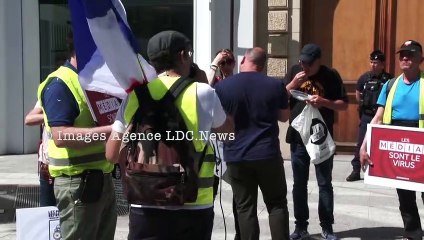 Vîgî Médias devant Facebook. Paris/France - 3 Juin 2023