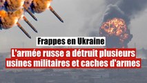 Plusieurs installations militaires de Kiev détruites par des frappes russes ciblées