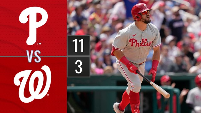 Resumen Filis de Philadelphia vs Nacionales de Washington | MLB 04-06-2023