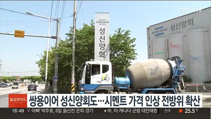 쌍용이어 성신양회도…시멘트 가격 인상 전방위 확산