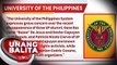 Kinababahala ng University of the Philippines ang pagkawala ng tatlo nilang alumni kamakailan | UB