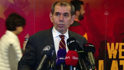 İSTANBUL - Galatasaray-Fenerbahçe derbisinin ardından - Galatasaray Kulübü Başkanı Özbek