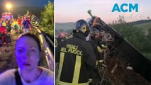 FlixBus crash: Australian passenger slams response following fatal bus crash in Italy