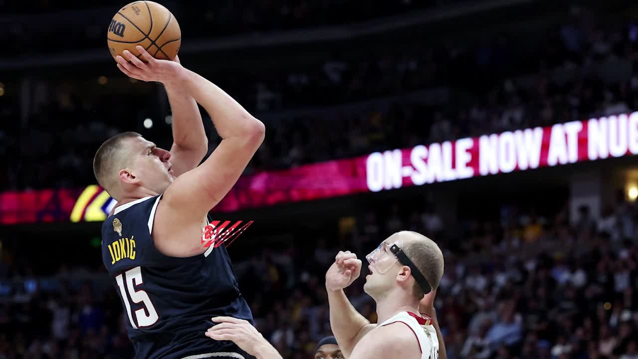 Jokic makes history in NBA playoffs
