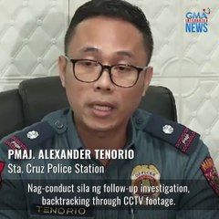 Snatcher na tumakas, arestado matapos dumaan sa kalyeng may CCTV | GMA News Feed