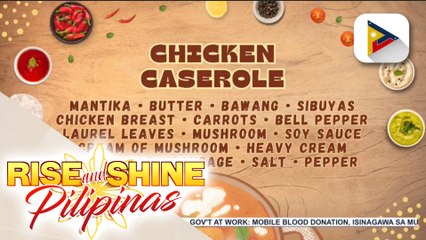 Sarap Pinoy | Alamin ang pagluto ng Chicken Casserole