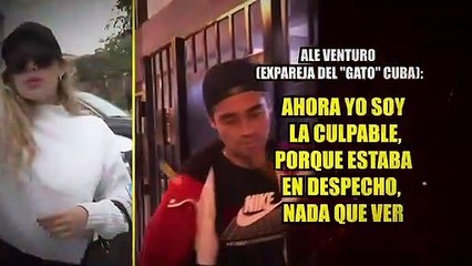 "Le tengo terror a esa familia": Ale Venturo habla sobre su ruptura con el 'Gato' Cuba
