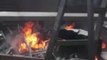 बुरहानपुर: इलेक्ट्रॉनिक शोरूम में लगी भीषण आग, मची अफरा-तफरी