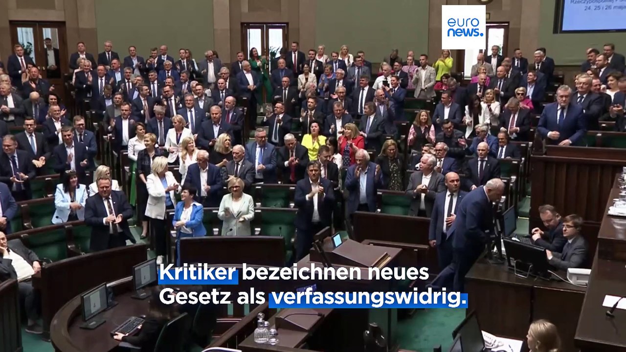 Maulkorb 'Lex Tusk': Soll Opposition in Polen ausgeschaltet werden?