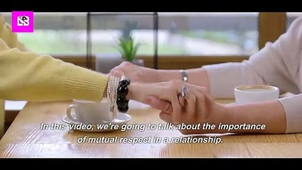 The importance of mutual respect in a relationship