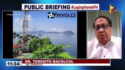 下载视频: Panayam kay Phivolcs OIC Dr. Teresito Bacolcol