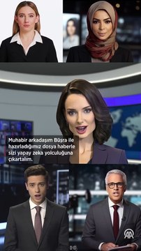 Anadolu Ajansı yapay zeka muhabirlerini tanıttı