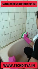 This Bathroom Scrubber Brush Will Change Your Cleaning Game Forever! 