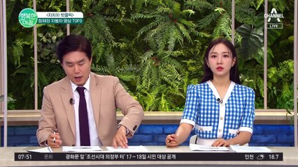 [#행복한아침] 골목길에서 자동차를 보고 급제동으로 넘어진 자전거 운전자! 툭툭 털면서 괜찮다고 했는데... #블랙박스 #교통사고