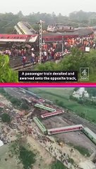 More than 260 people have died and a thousand are injured after three trains crashed into each other in India. It's one of the country's worst ever train crashes.