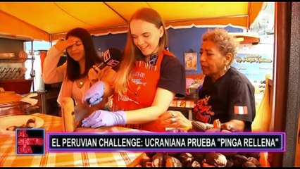 ¿Qué probará? Ucraniana pasa el Peruvian Challenge en el Callao