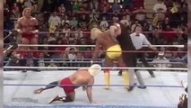 Hulk Hogan and Sid Justice VS Nature Boy Ric Flair and The Undertaker FULL MATCH in FULL HD