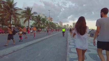 Leblon Beach Boardwalk —  Rio de Janeiro, Brazil