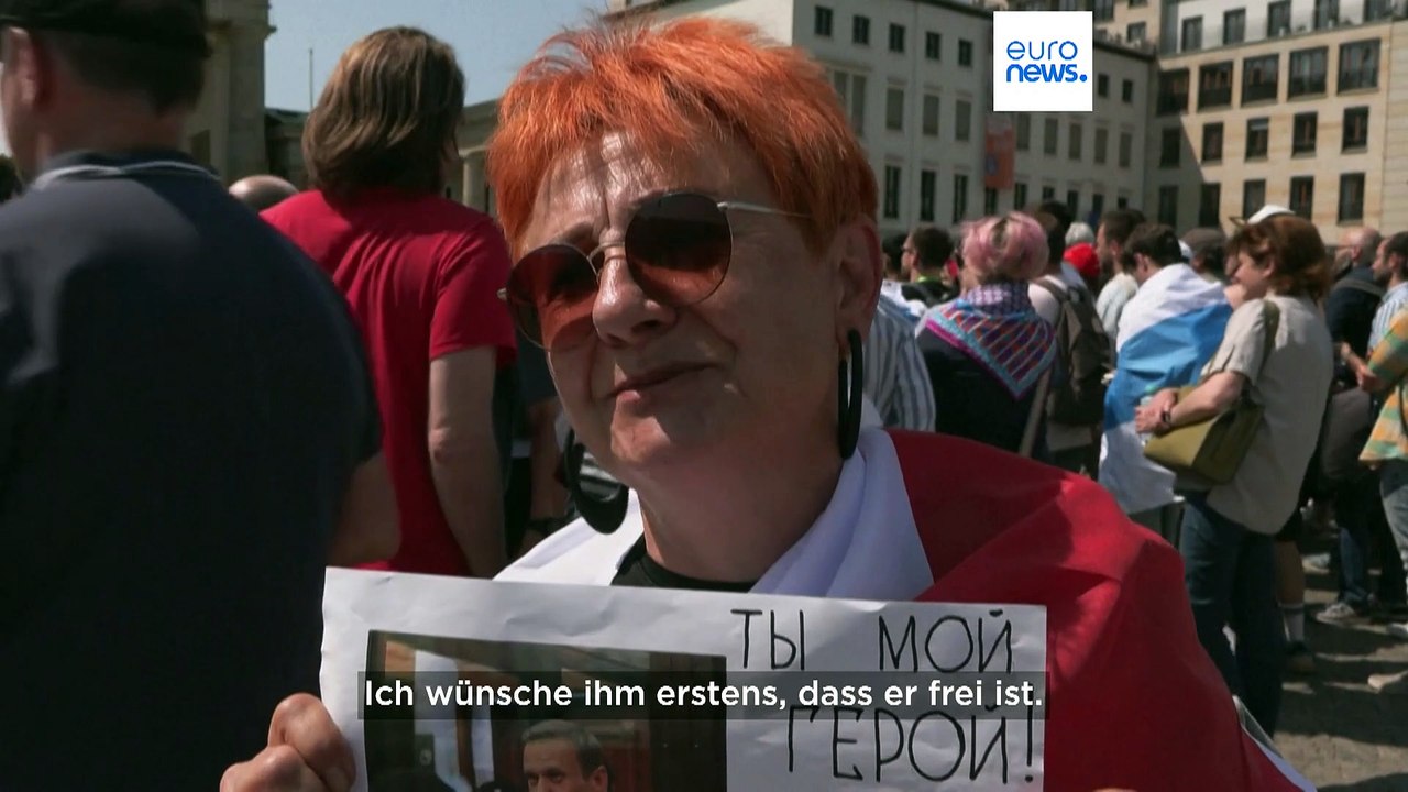 Festnahmen bei Pro-Nawalny-Demos in Russland - Soli-Aktion in Berlin