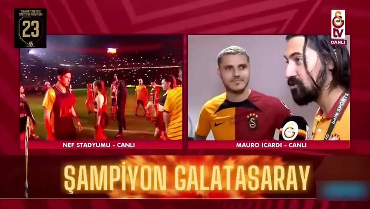 Révolte à la bombe 'Aşkın Olım' diffusée en direct depuis Muslera! Icardi a été surpris de ce qui s'est passé