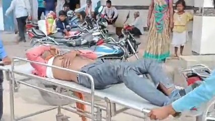 अमरपाटन: तेज रफ्तार बाइक अनियंत्रित हो कर खाई में गिरी, चालक की हालत गंभीर