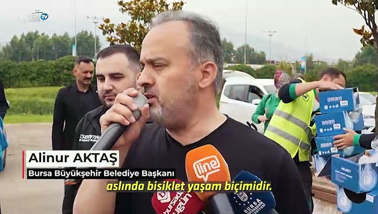 Başkan Aktaş, vatandaşlarla birlikte pedal çevirdi