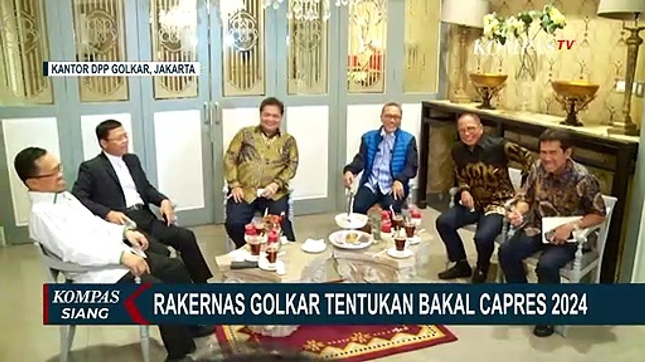 Golkar Beri Mandat ke Airlangga Hartarto Tentukan Capres, Cawapres, dan Koalisi di Pilpres 2024