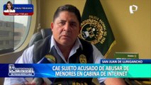 Cae sujeto acusado de abusar de niñas en una cabina de internet en SJL