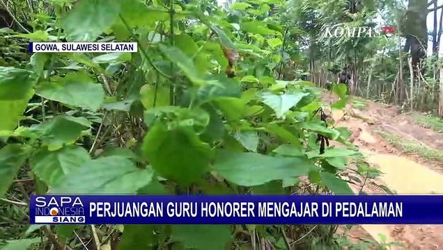 Kisah Muhammad Asmin, Guru Honorer yang Berjuang Mengajar di Pedalaman Gowa