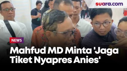Bukan Cuma ke Denny Indrayana Saja, Mahfud MD juga Minta 'Jaga Tiket Nyapres Anies' ke Presiden PKS
