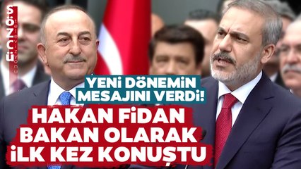 Hakan Fidan Bakan Olarak İlk Kez Konuştu! Kimsenin Bilmediği Çavuşoğlu Anısını Anlattı