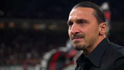 Zlatan Ibrahimovic in tears as he announces retirement from football after stellar career
