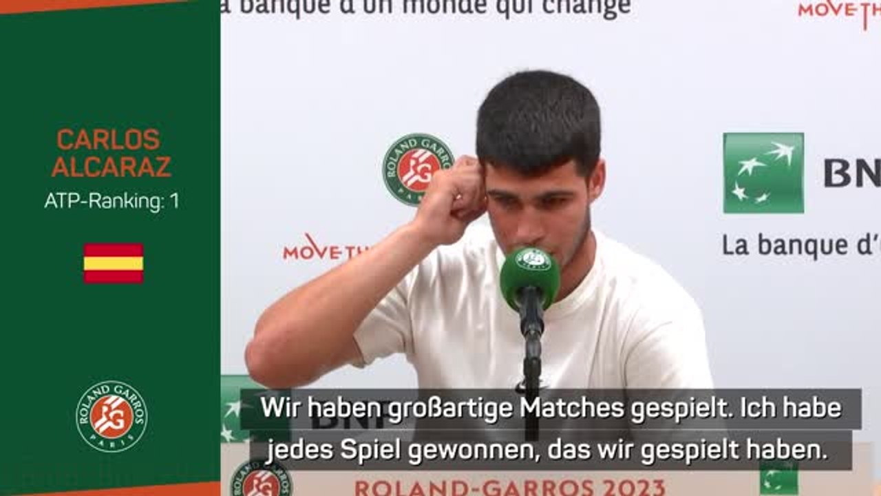 Alcaraz freut sich auf Tsitsipas-Duell