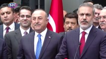 Mevlüt Çavuşoğlu görevi yeni Dışişleri Bakanı Hakan Fidan'a devretti