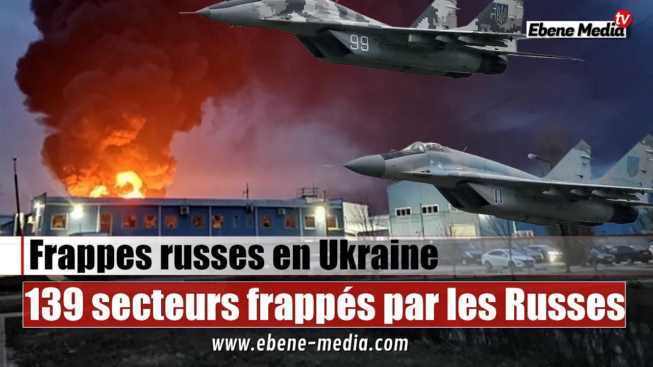 Bataille intense : L'armée russe mène de nouvelles frappes massives en Ukraine