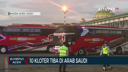 10 Kloter Jemaah Haji Aceh Sudah di Arab Saudi